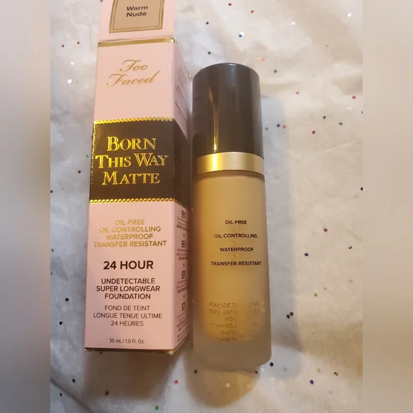 Too Faced Born This Way Foundation/Warm Nude Shade. New - Picture 2 of 3